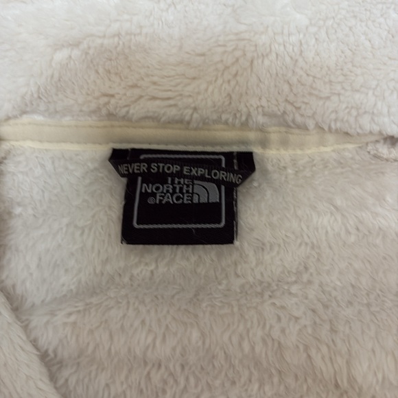 The North Face Cream fleece Jacket , medium weight. Size M. Great condition. - Picture 5 of 5